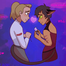 Valentine's Day / Catradora / She-Ra and the Princesses of Power