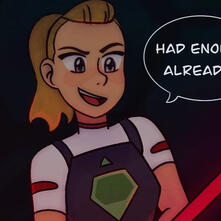 Had enough already? / Adora, Marinette Dupain-Cheng / Miraculous Ladybug, She-Ra and the Princesses of Power